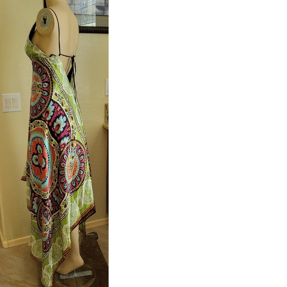 Silk Scarf Dress - Picture 3 of 11